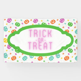 Multicolor Pumpkins Halloween Pattern Spandoek