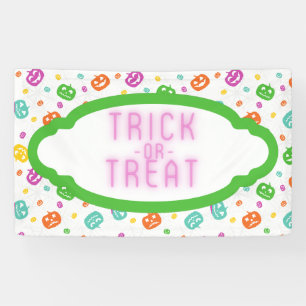 Multicolor Pumpkins Halloween Pattern Spandoek