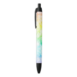Multicolor regenboogwolken aanpassen of blijven tr zwarte inkt pen