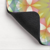 Multicolor Scalloped Flower Kaleidoscope Muismat (Hoek)