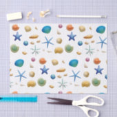 Multicolor Seashells Tissuepapier (Craft)