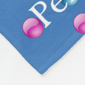 Multicolor Shiny Polkadot Confetti DIY Achtergrond Fleece Deken (Hoek)
