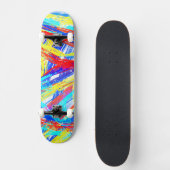 Multicolor Skateboard voor Volwassenen, Tiener, Ki (Voorkant)