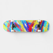 Multicolor Skateboard voor Volwassenen, Tiener, Ki (Horizontaal)