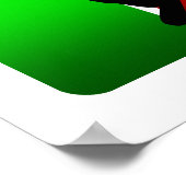 Multicolor Snowboarding Emblem Poster (Hoek)