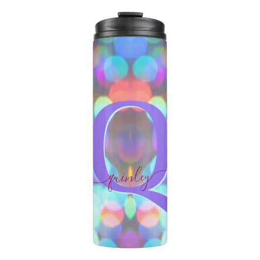 Multicolor Sparkle Thermal Tumbler Thermosbeker (Voorkant)