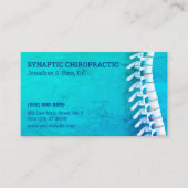 Multicolor Spine Art Chiropractic Appointard Afsprakenkaartje (Voorkant)