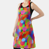 Multicolor Spots & Stippen Schort (Insitu)