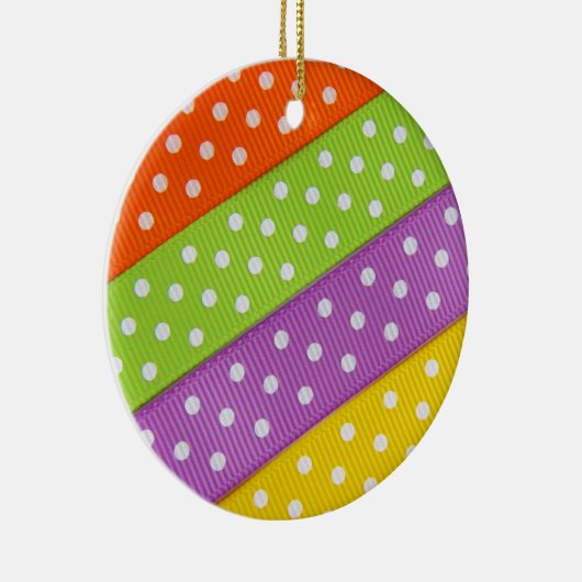 Multicolor Spotted Band Keramisch Ornament (Rechts)