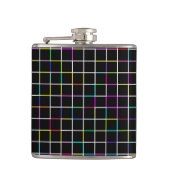 Multicolor Square Lined Pattern Heupfles (Voorkant)