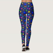Multicolor Stars | Halloween Leggings (Achterkant)