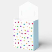 Multicolor Stippen Bedankt Bedankdoosjes (Geopend)
