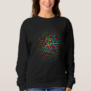 Multicolor Stippen Cirkel Internationale Stippen D Trui