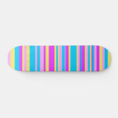Multicolor Stripe 2 Persoonlijk Skateboard (Horizontaal)