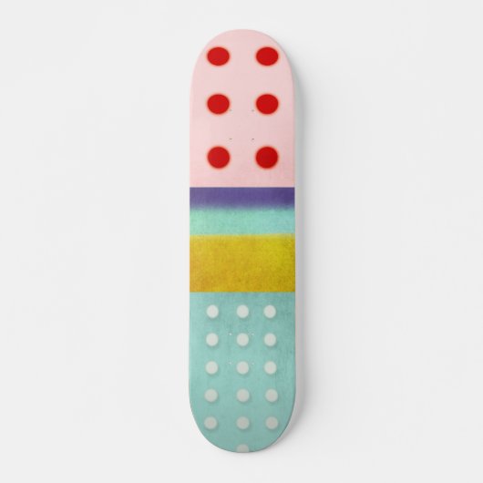 Multicolor Stripe Schaats Board Skateboard (Voorkant)