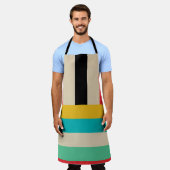 Multicolor Stripe Stripes Schort (Gedragen)