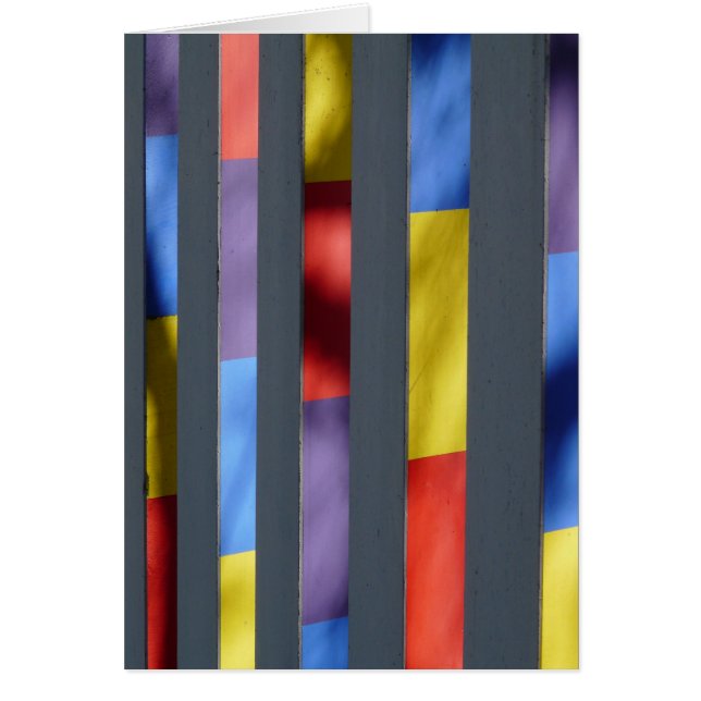 Multicolor Striped Artistic Cloth (Voorkant)