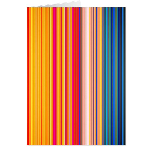 Multicolor Striped Pattern (Voorkant)