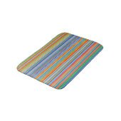 Multicolor Striped Pattern Badmat (Gekanteld)