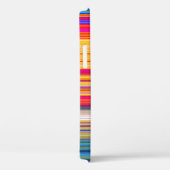 Multicolor Striped Pattern Case-Mate iPhone Case (Achterkant / Rechts)