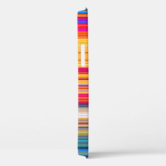 Multicolor Striped Pattern Case-Mate iPhone Case (Achterkant / Rechts)