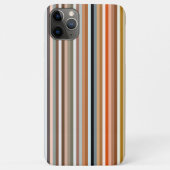 Multicolor Striped Pattern iPhone Case (Achterkant)