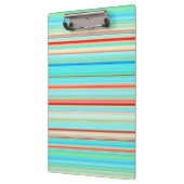 Multicolor Striped Pattern Klembord (Links)
