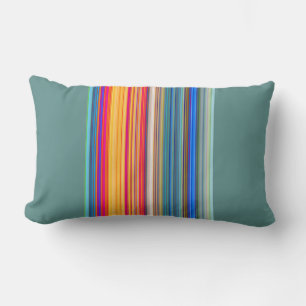 Multicolor Striped Pattern Kussen