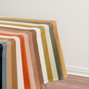Multicolor Striped Pattern Tafelkleed