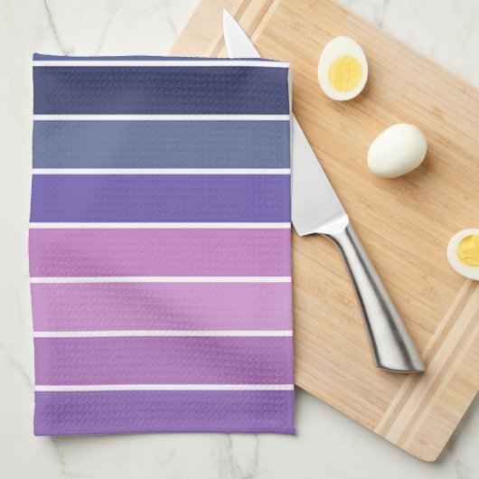 Multicolor Striped Pattern Theedoek (Quarter Fold)