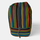 Multicolor Striped Pattern Toilettasje (Rechts)