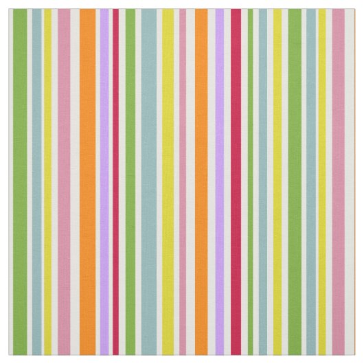 Multicolor Stripes Stof (Swatch)