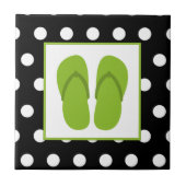 Multicolor Stripes Tile Tegeltje (Voorkant)