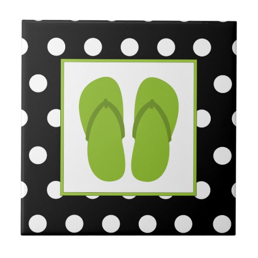 Multicolor Stripes Tile Tegeltje (Voorkant)