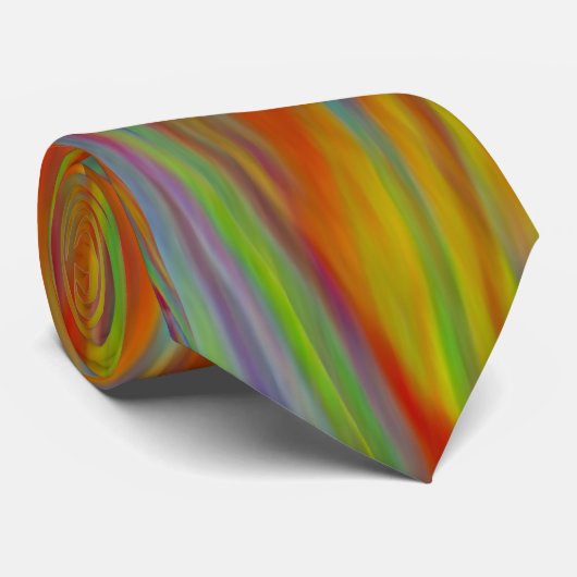 Multicolor Stropdas (Opgerold)