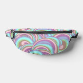 Multicolor Swirls Patroon Heuptasje (Liggend)