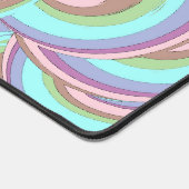 Multicolor Swirls Pattern Bureaumat (Hoek)