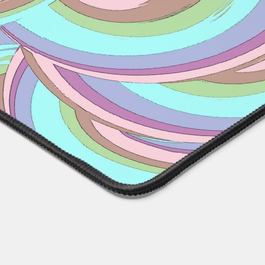 Multicolor Swirls Pattern Bureaumat (Hoek)