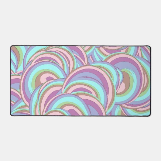 Multicolor Swirls Pattern Bureaumat (Voorkant)