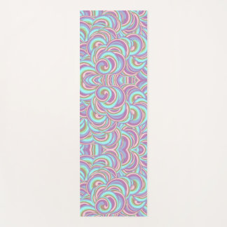 Multicolor Swirls Pattern Yogamat