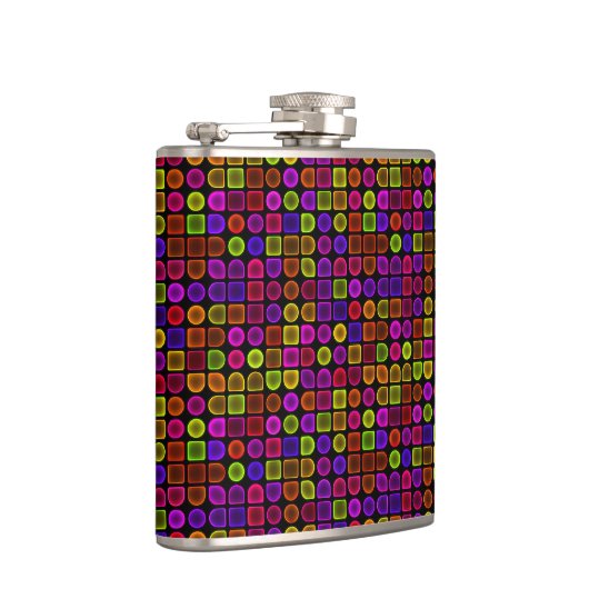Multicolor textuur heupfles (Rechts)