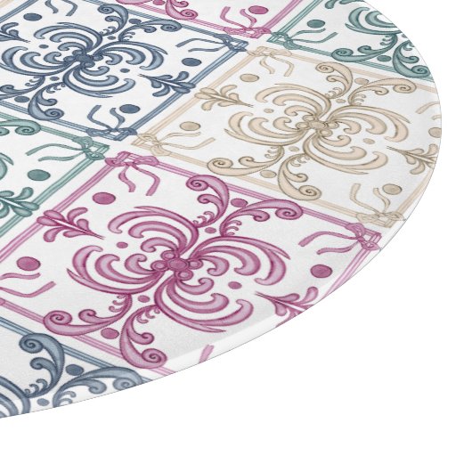 Multicolor Tiles Snijplank (Hoek)