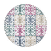 Multicolor Tiles Snijplank (Voorkant)