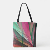 Multicolor trendy tas (Achterkant)
