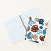 Multicolor tropische bladeren 11 notitieboek (Binnen)