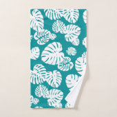 Multicolor tropische bladeren 3 bad handdoek (Handdoek)