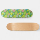 Multicolor tropische bladeren 8 persoonlijk skateboard (Horizontaal)