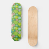 Multicolor tropische bladeren 8 persoonlijk skateboard (Voorkant)