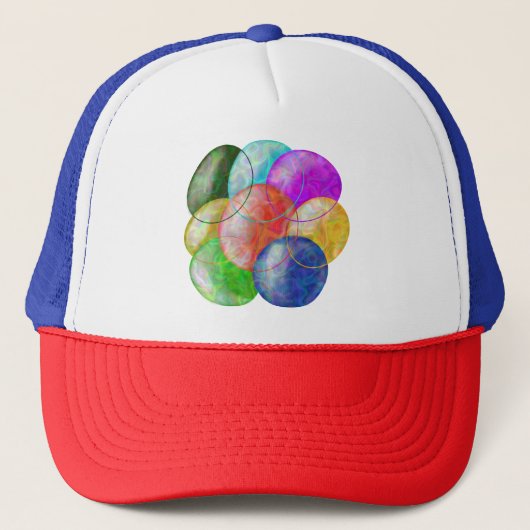 Multicolor Trucker Pet (Voorkant)