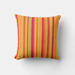 Multicolor Vertical Stripes Sierkussen